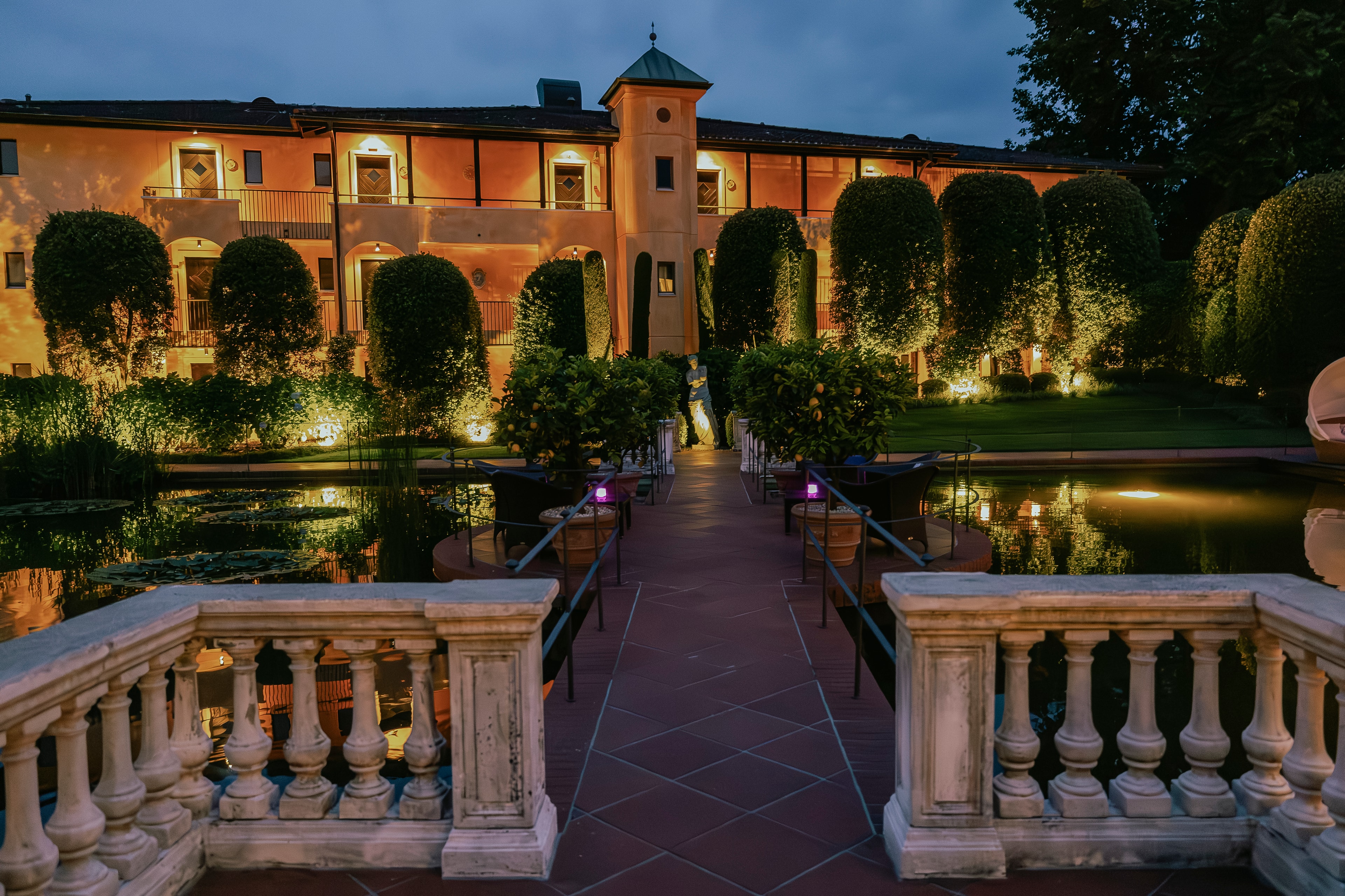 Spätes Morgenlicht im Garten, Giardino Ascona