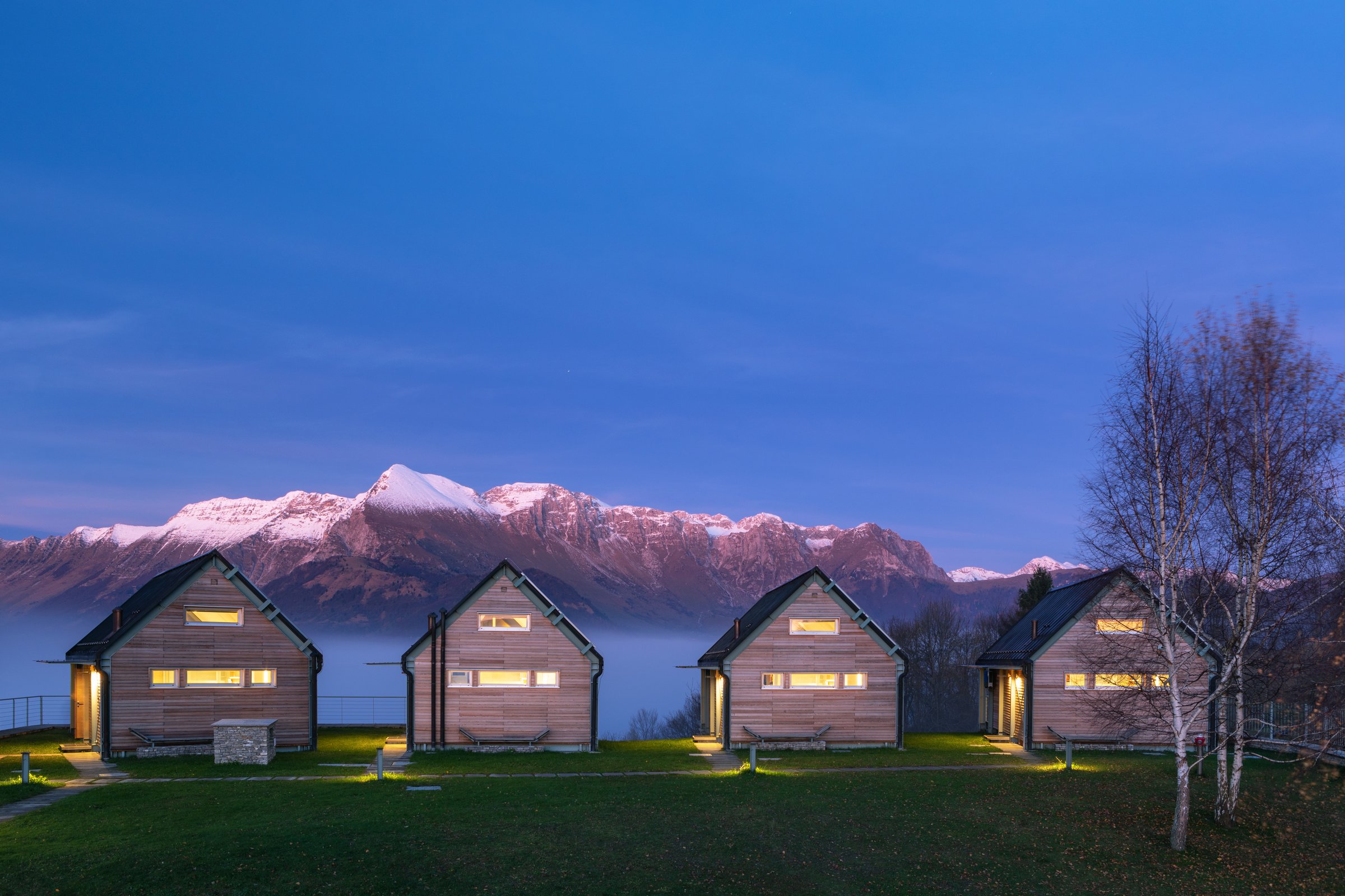 Slovenia: Nebesa Chalets and Grad Otočec